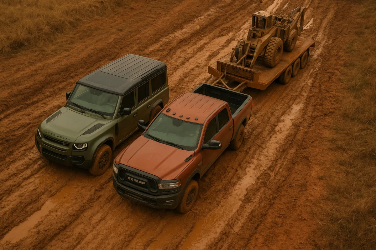 2027 Off-Road and 4x4 Vehicles Comparison: Defender vs Ram