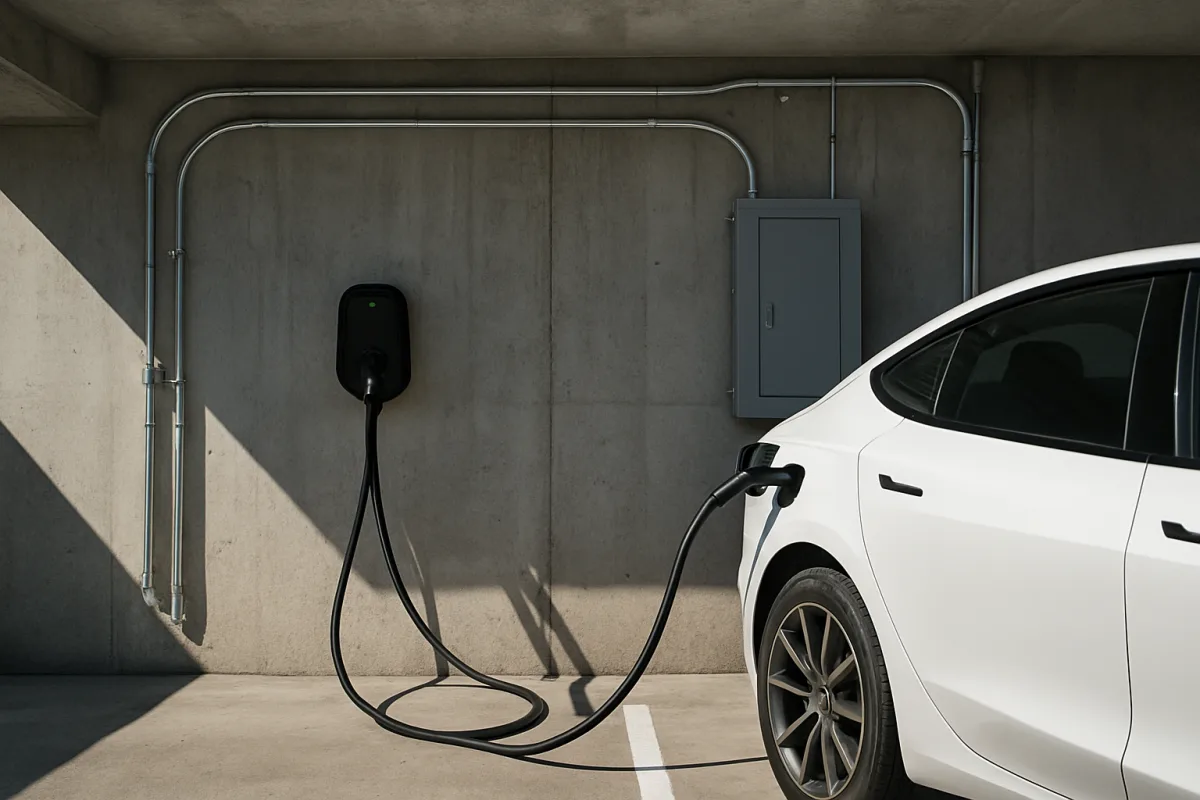 Apartment EV Charging Installation