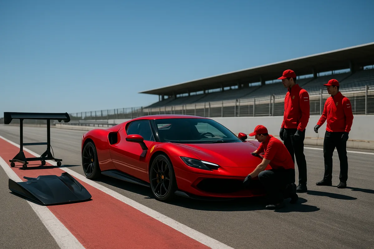Ferrari 296 GT Modificata vs McLaren P34