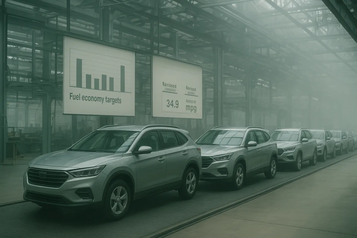 Fuel Economy Regulation Rollback and Its Impact