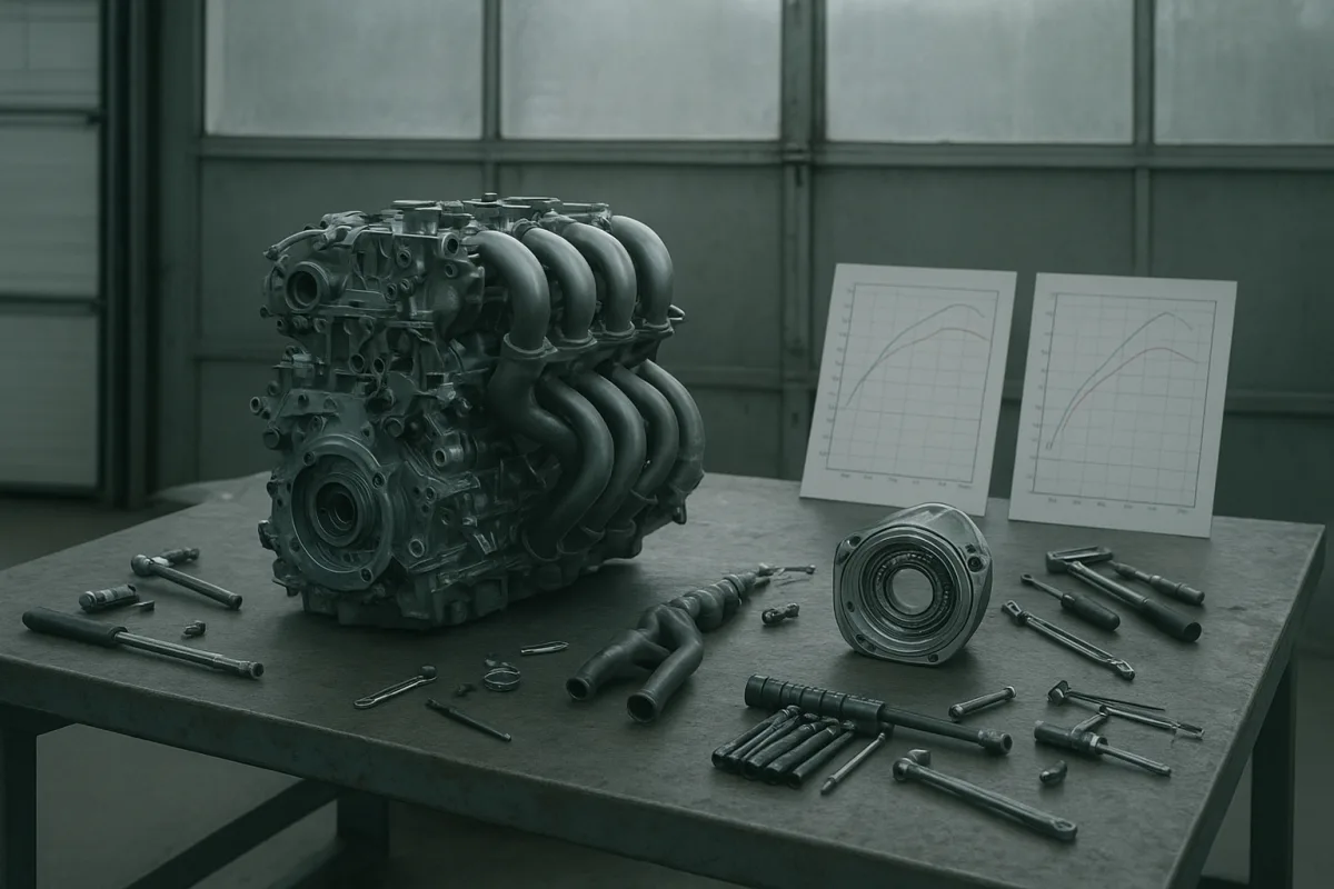 Modern Performance Car Engine Tuning