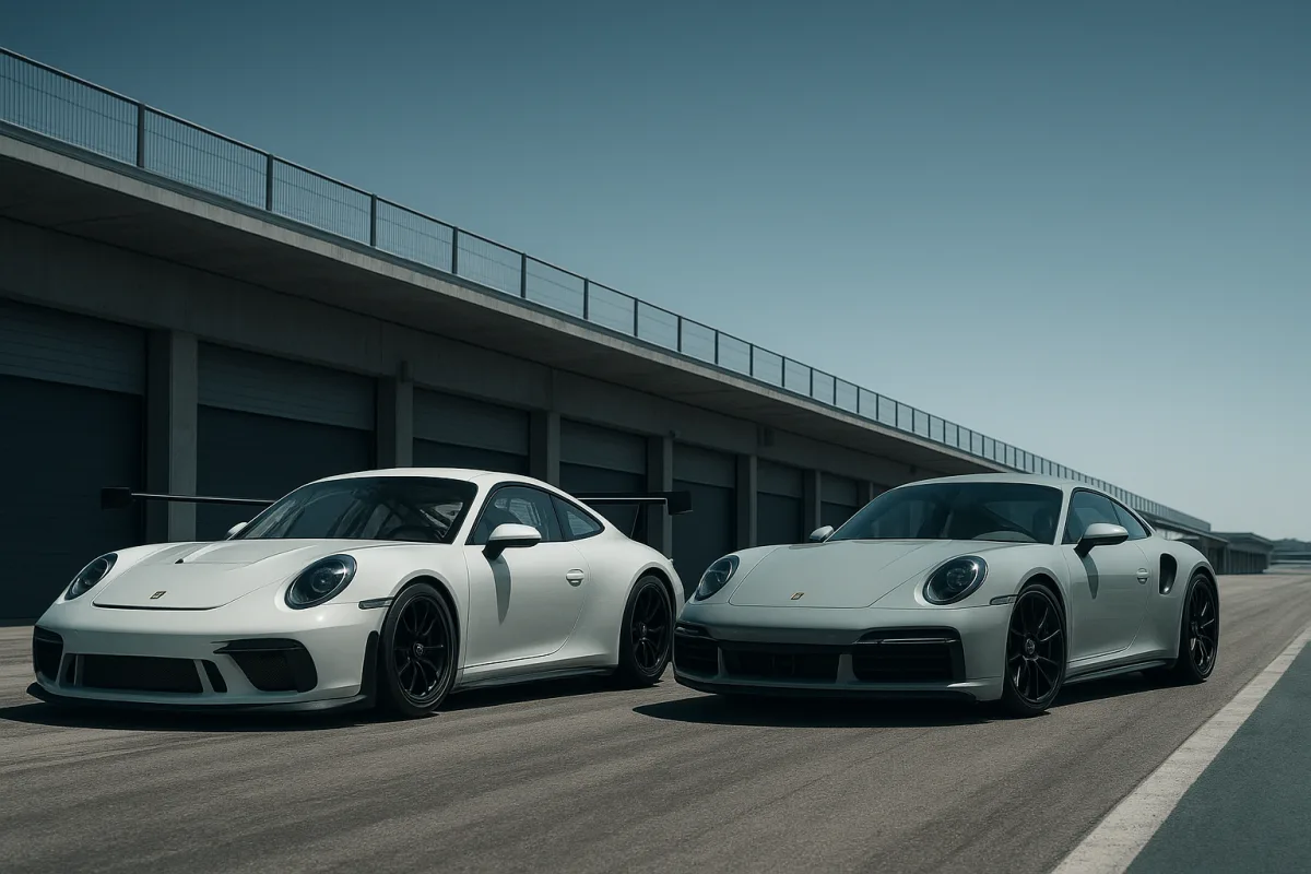 Porsche 911 Challenge vs Modified Turbo S
