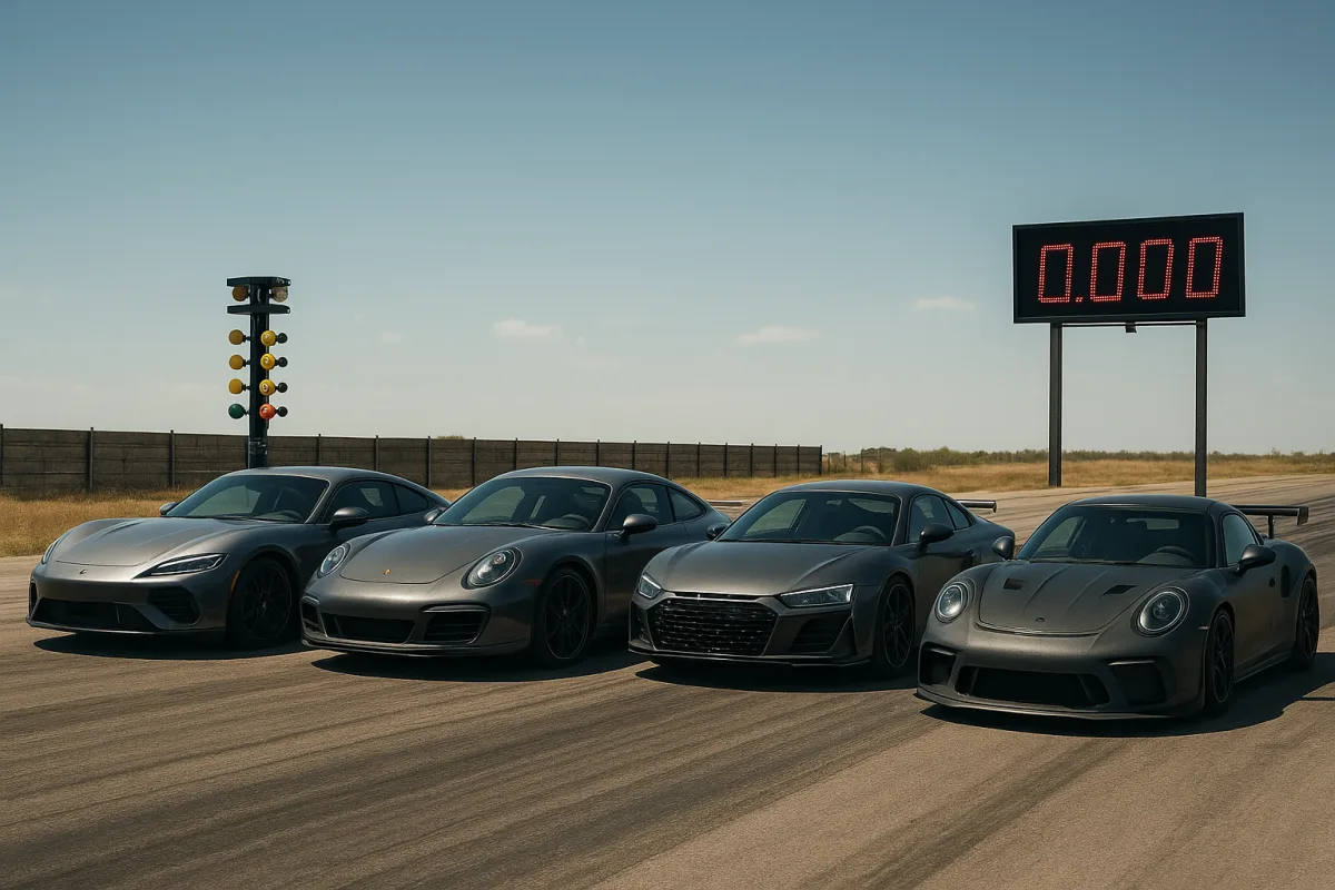 Supercar Drag Race Comparison and Ownership Insights
