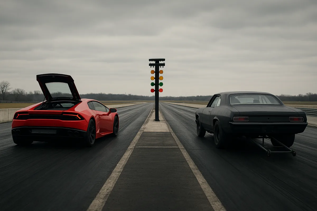 V10 Performance and Muscle Car Drag Racing Comparison